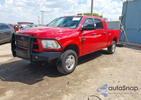 2012 Ram 2500 Slt from USA, damaged, VIN 3C6UD5ML5CG330831